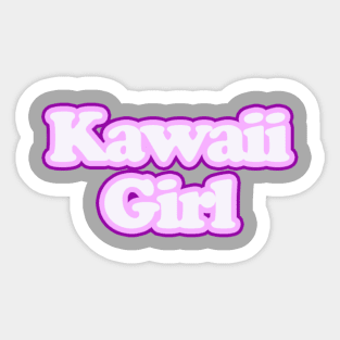 Kawaii Girl Sticker